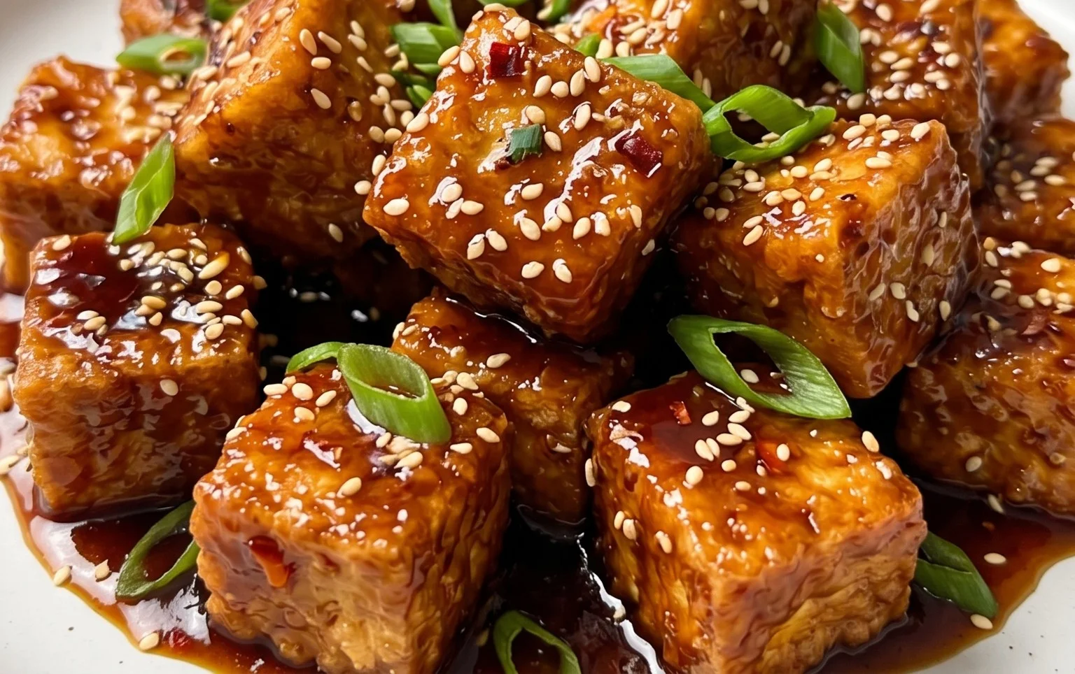 Honey Garlic Tofu