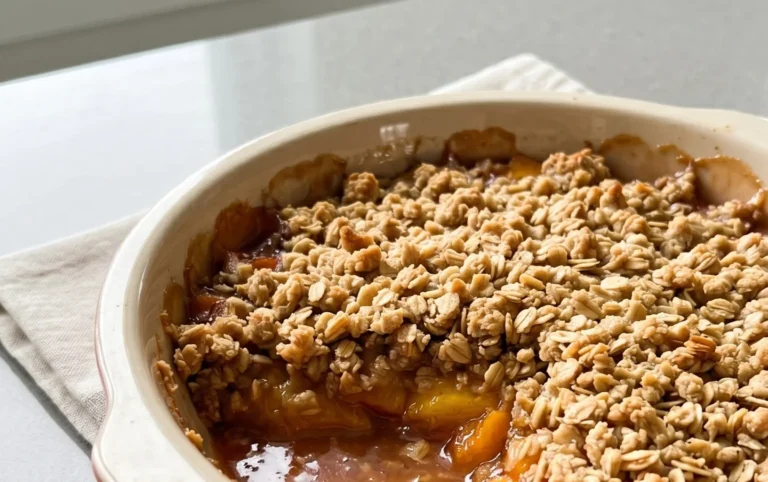 Peach Crisp