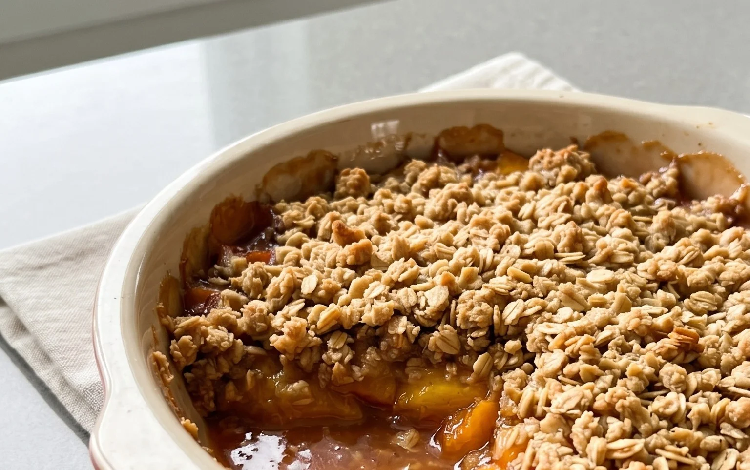 Peach Crisp