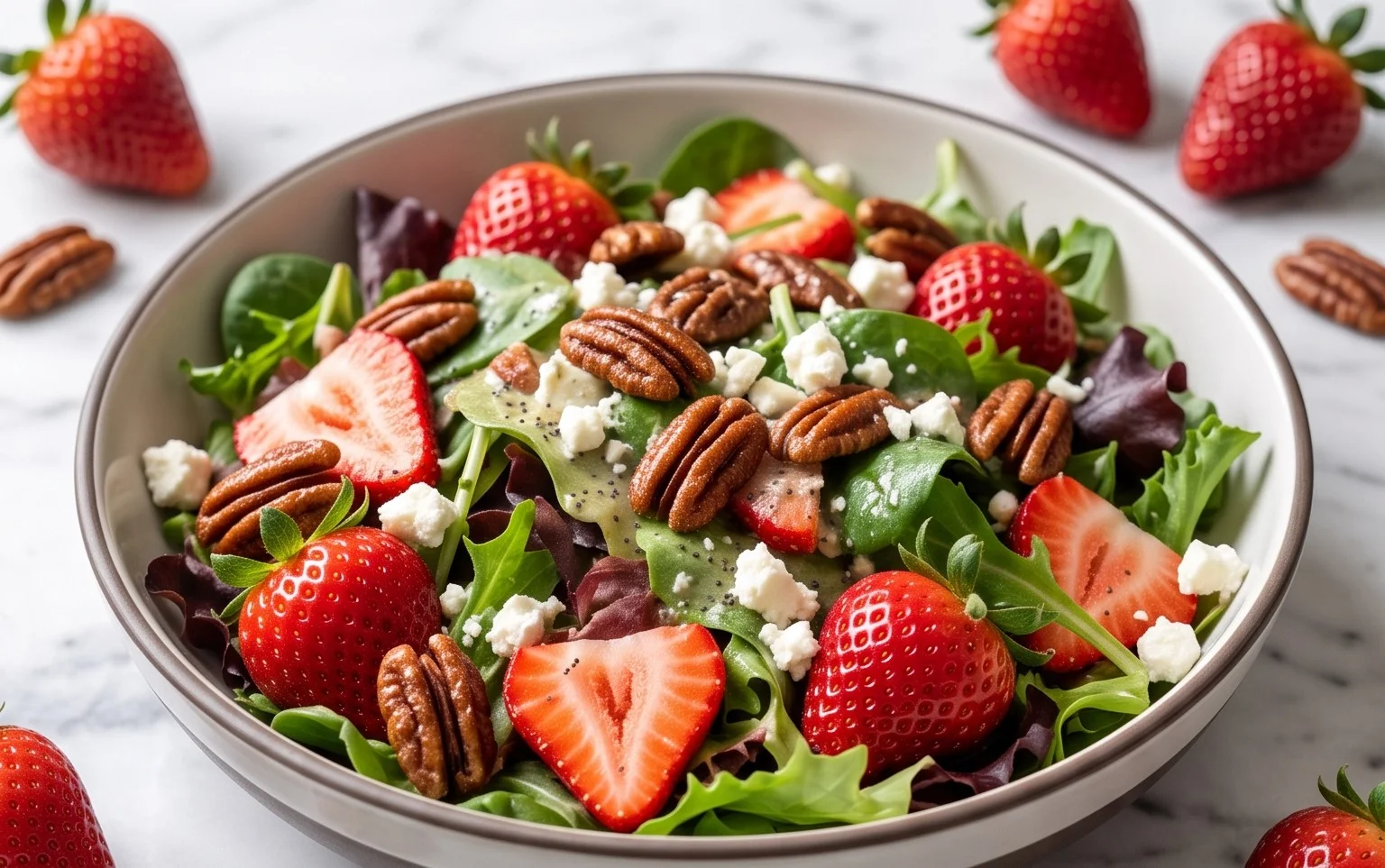 Strawberry Crunch Salad