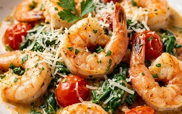 Tuscan Shrimp (One-Pan, 30-Minute Dinner)