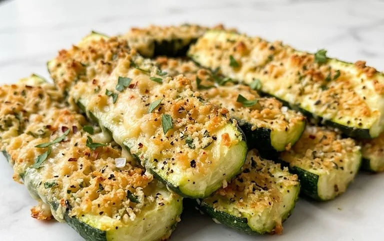 Baked Parmesan Zucchini