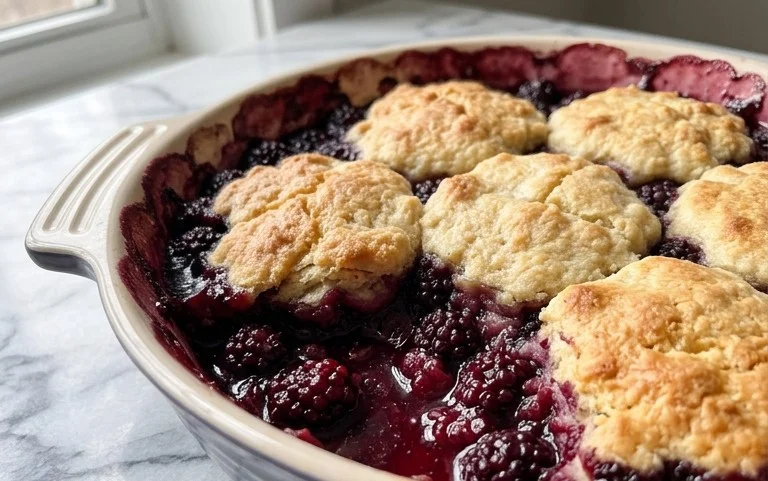 The Pioneer Women's Blackberry Cobbler
