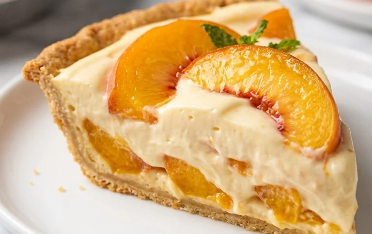Peaches and Cream Pie
