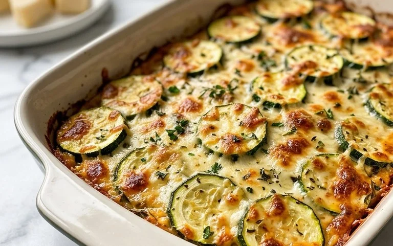 Baked Zucchini and Cheese