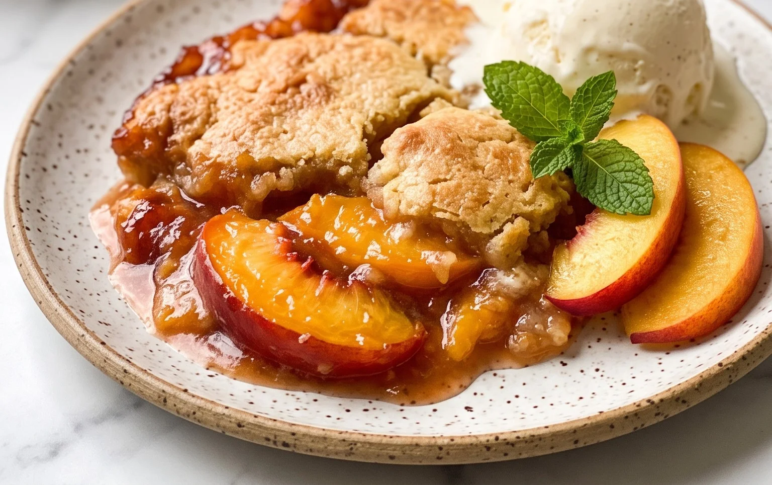Peach Cobbler