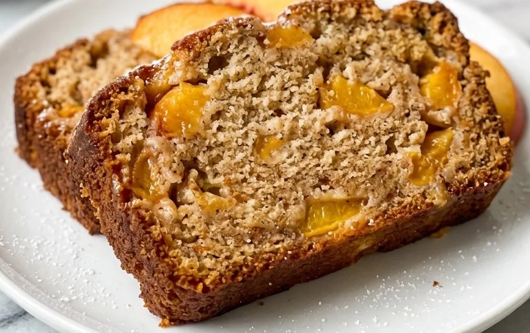 Spiced Peach Bread