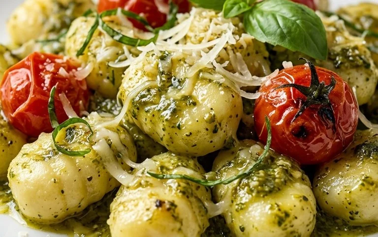 Creamy Pesto Gnocchi