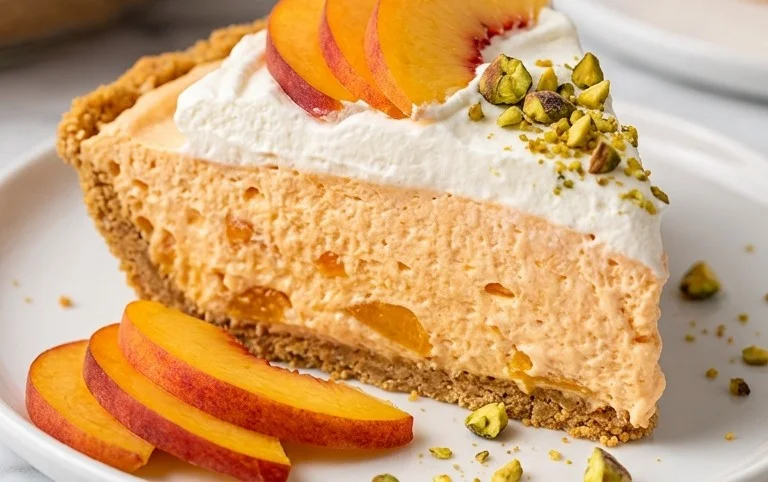 Peach Chiffon Pie