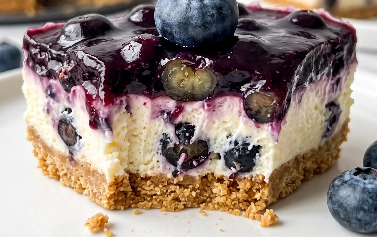No-Bake Blueberry Yum Yum