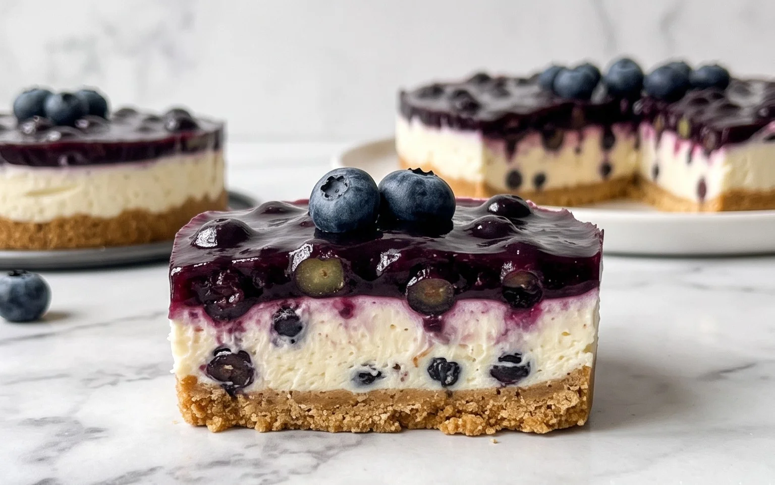 No-Bake Blueberry Yum Yum