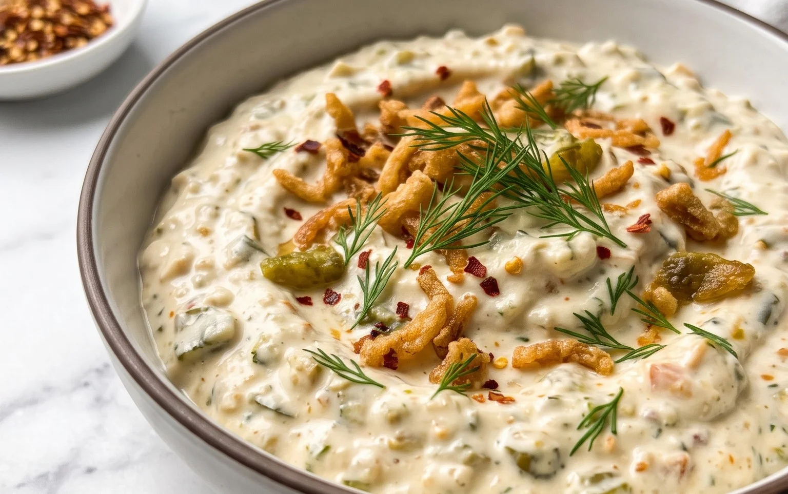Easy Fried Pickle Dip (Dairy-Free Option)