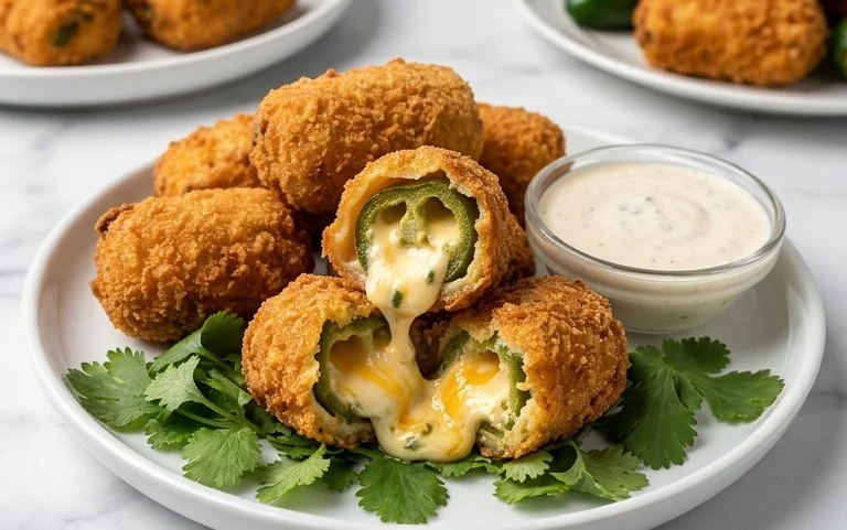 Fried Jalapeno Popper Bites