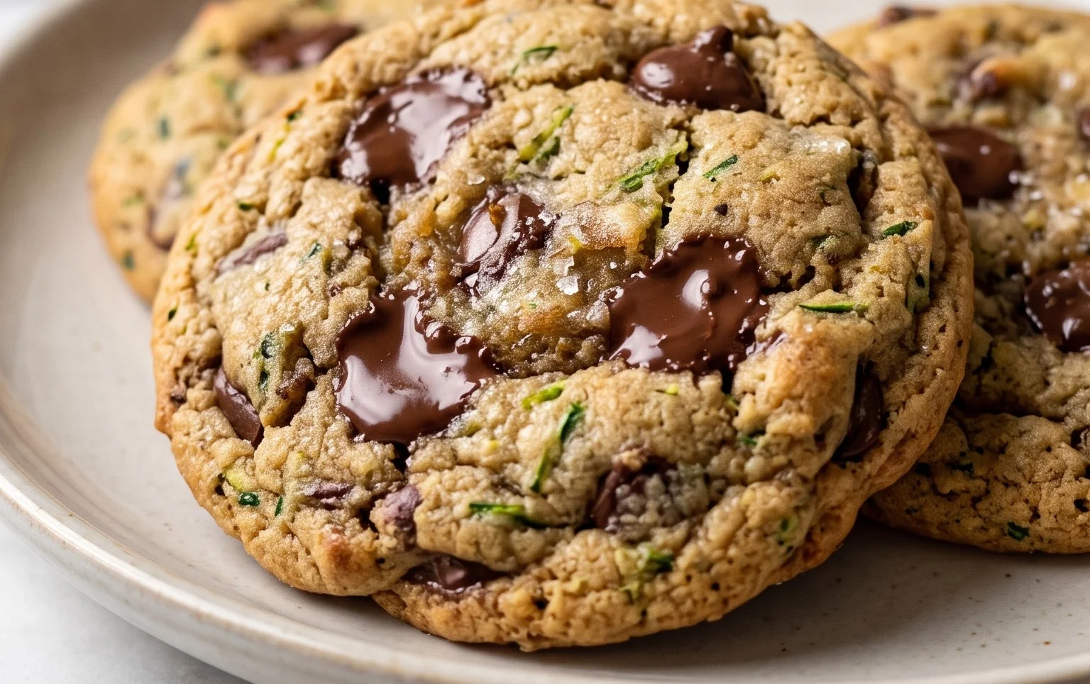 Zucchini Chocolate Chip Cookies