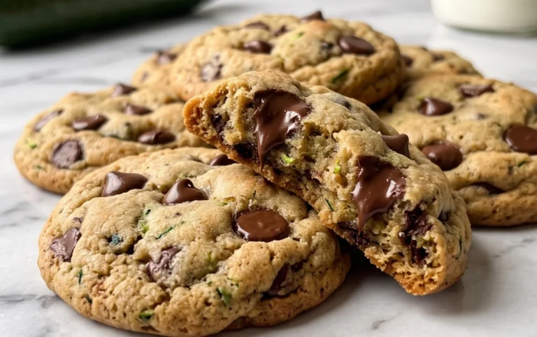 Zucchini Chocolate Chip Cookies