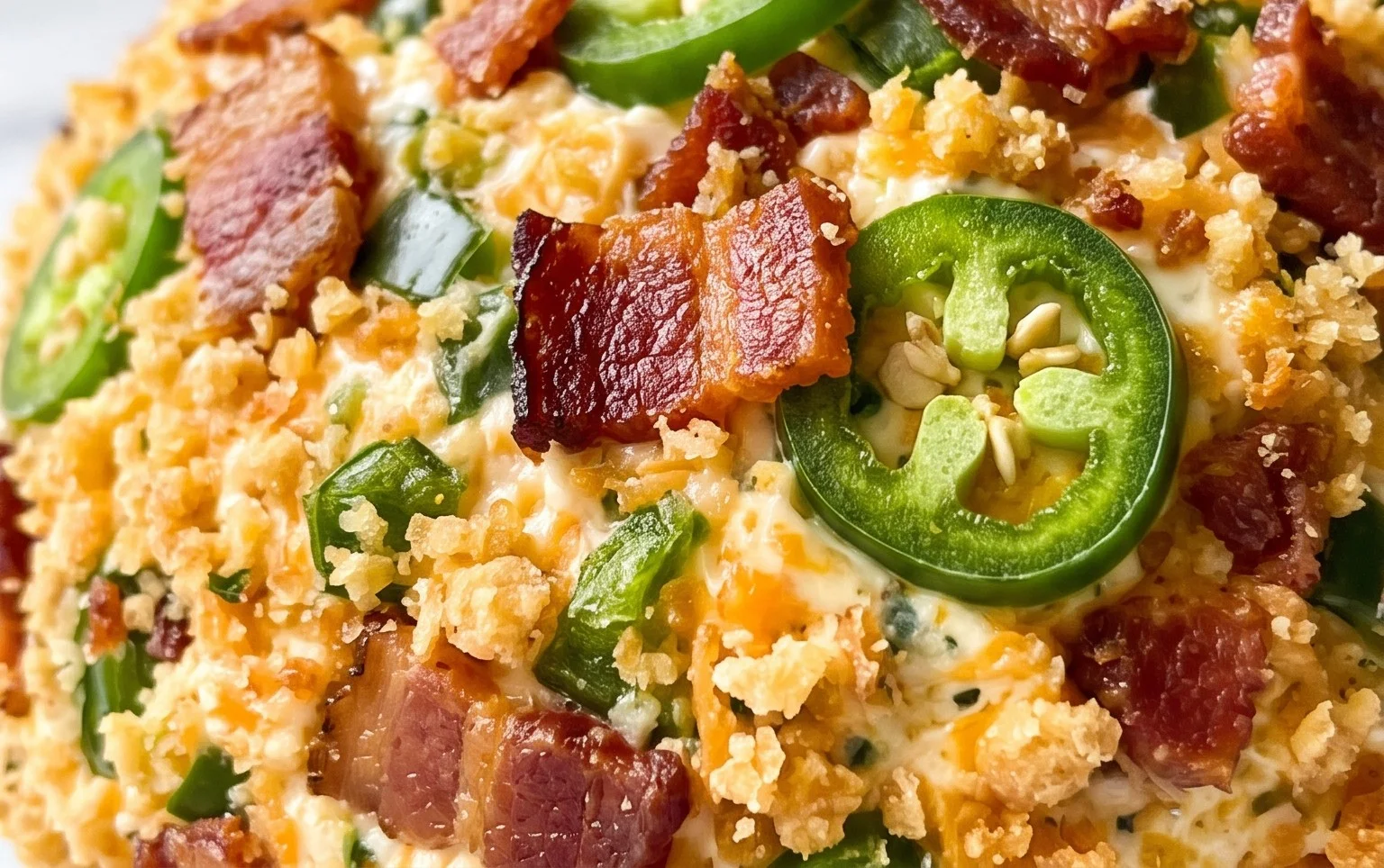 Jalapeno Popper Cheese Ball