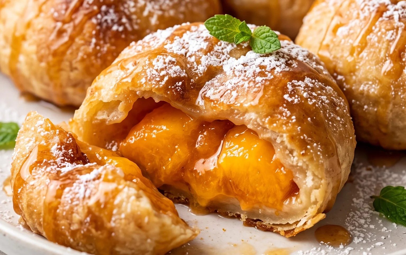 Peach Dumplings