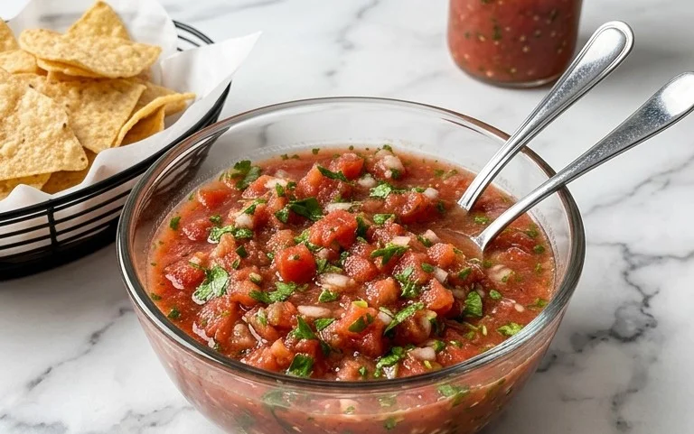 Blender Salsa (Restaurant Style Salsa)
