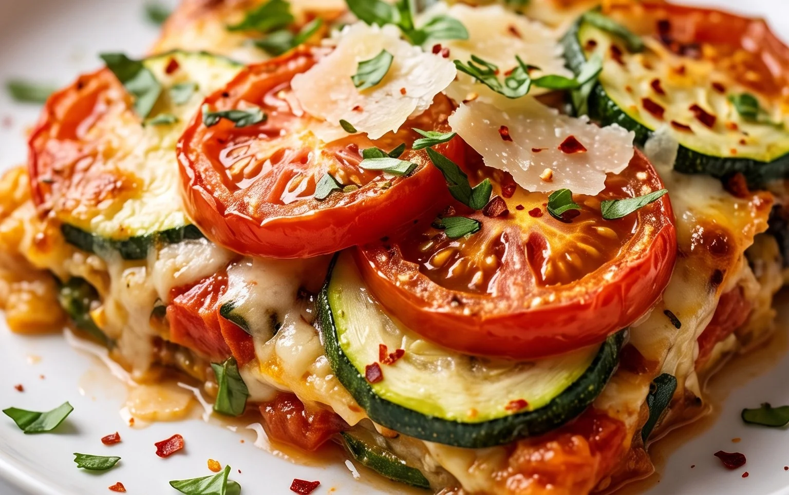 Zucchini Tomato Bake