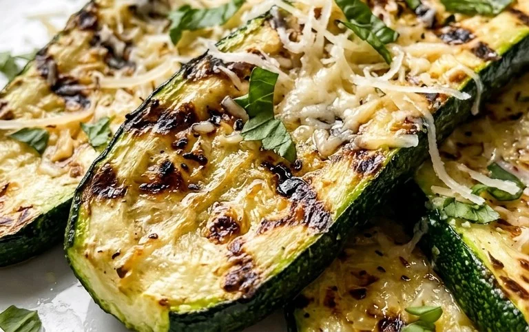 Grilled Zucchini with Parmesan