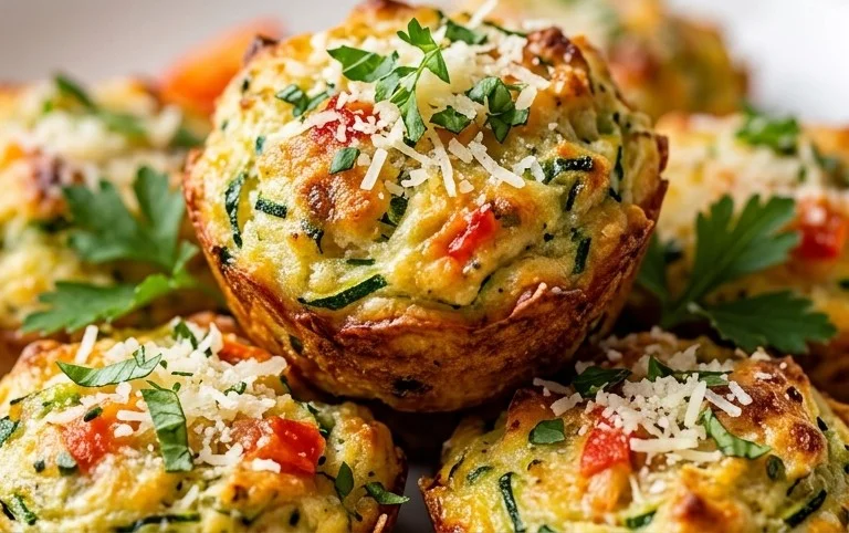 Zucchini Garlic Bites