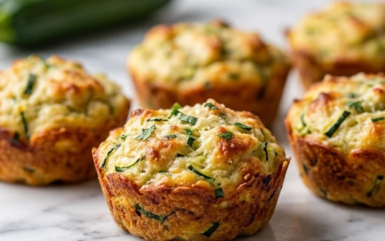 Zucchini Garlic Bites