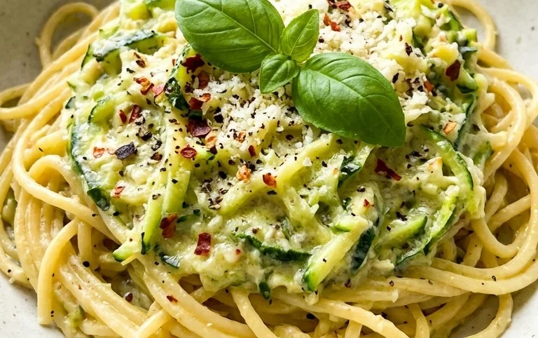 Simple Fresh Zucchini Pasta Sauce