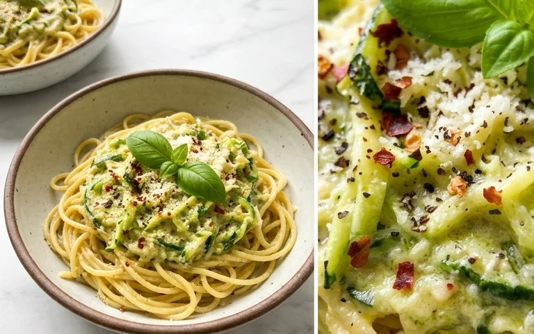 Simple Fresh Zucchini Pasta Sauce