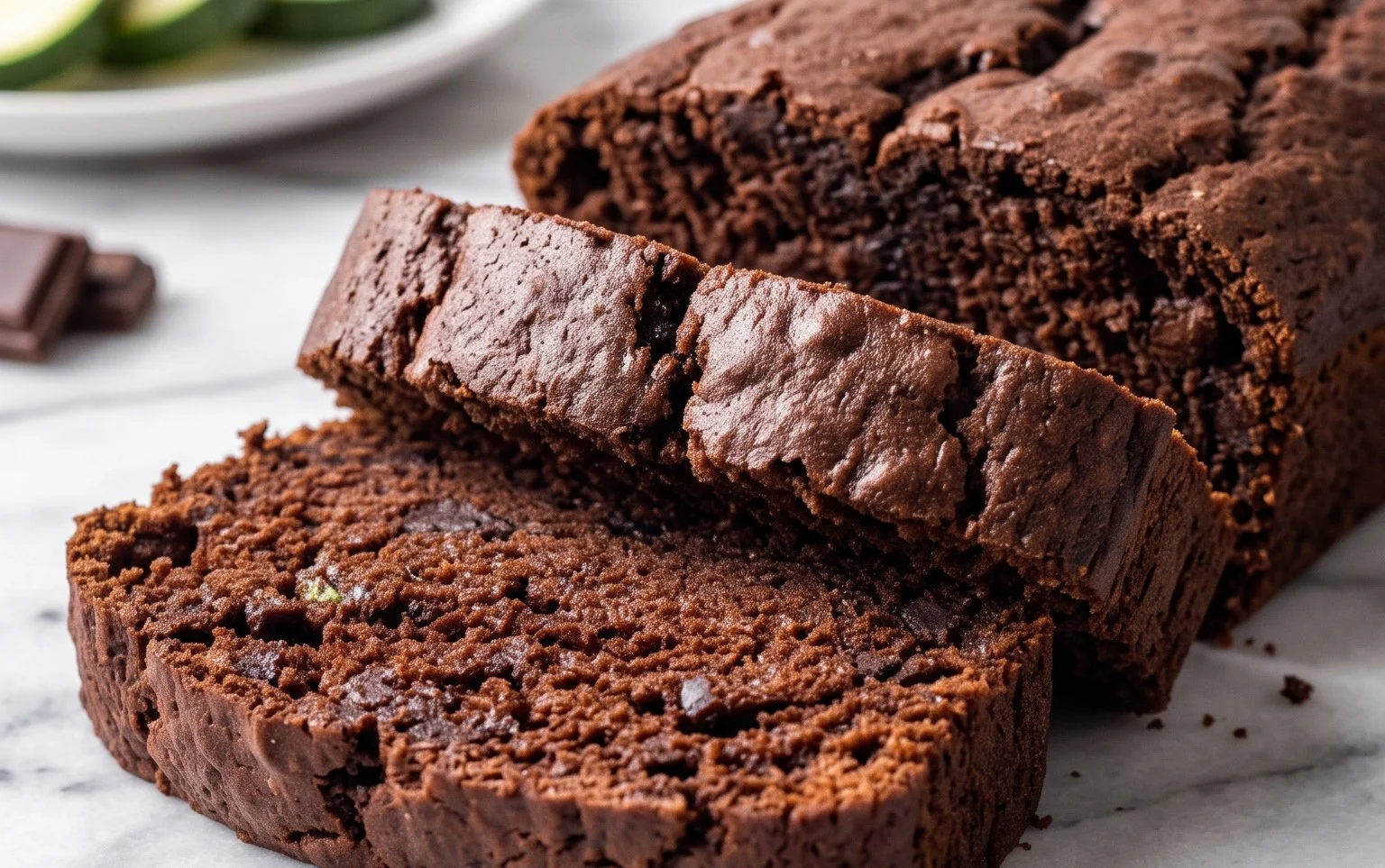 Double Dark Chocolate Zucchini Bread